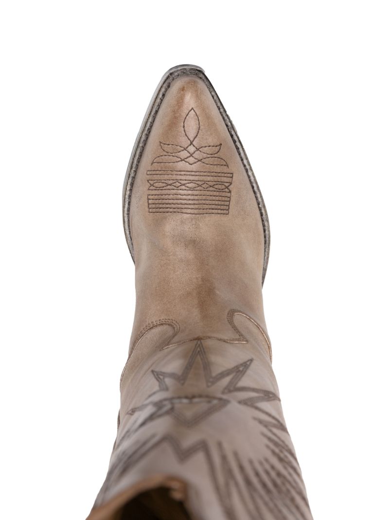Brown Wish Star Xx Leather Boots