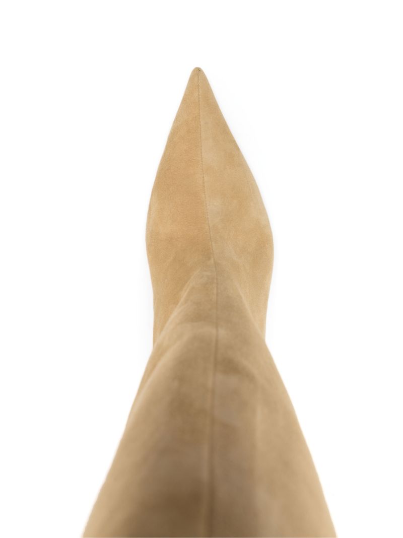 Neutral Fiona 60mm Pointed-toe Boots