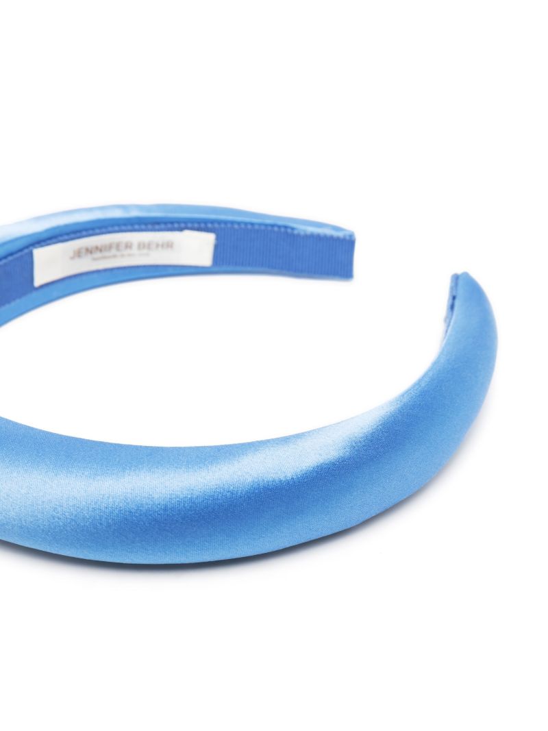 Blue Tori Satin Headband