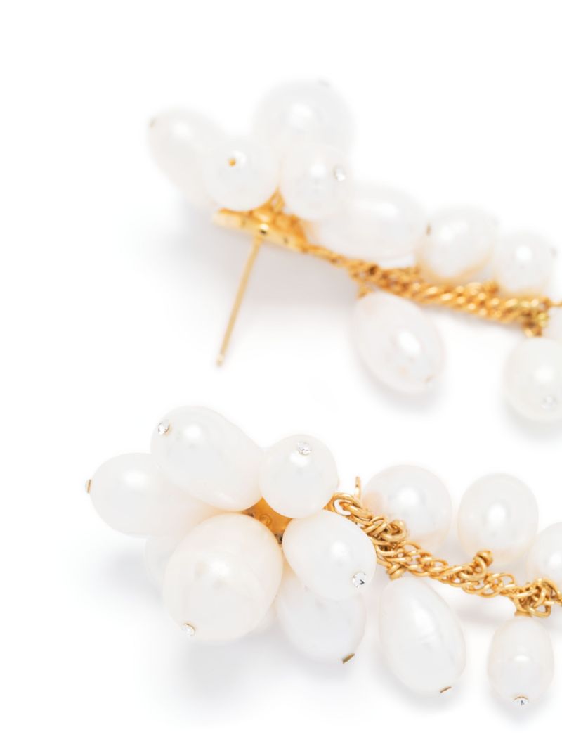 Gold-tone Florence Pearl Drop Earrings