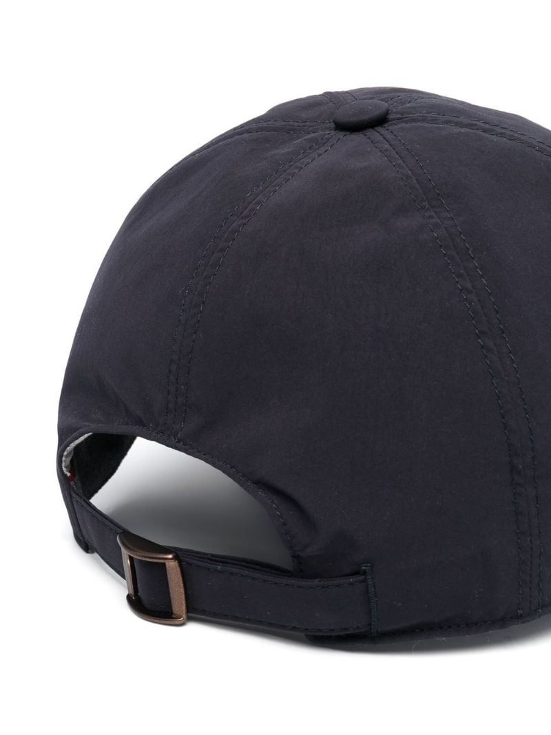 Blue Embroidered Logo Baseball Cap