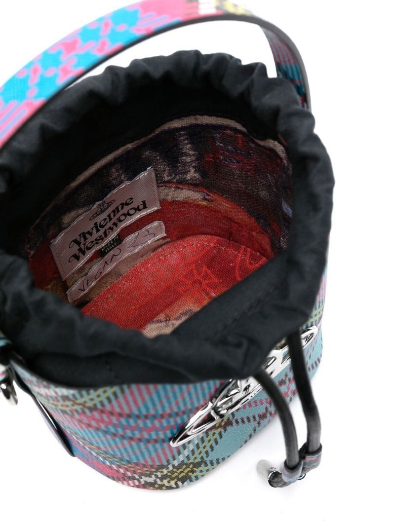 Blue Daisy Bucket Bag