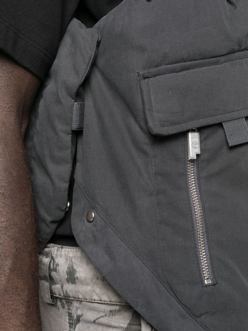 X Timberland Grey Future73 Padded Gilet