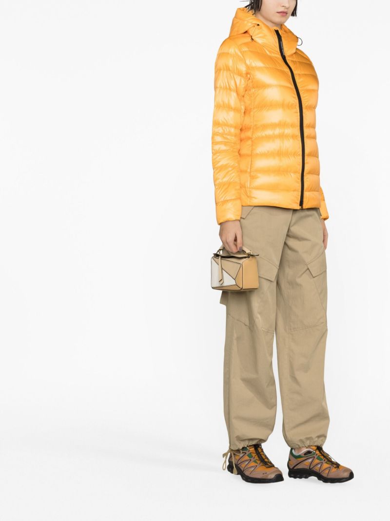Yellow Cypress Quilted Jacket