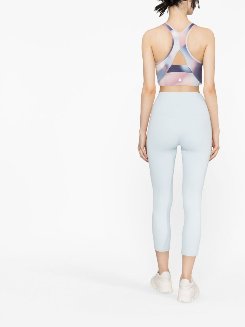 Pink Super Soft Mesh Sports Bra
