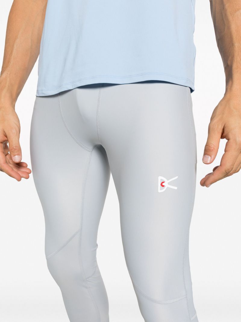 Grey Recycled Running Leggings