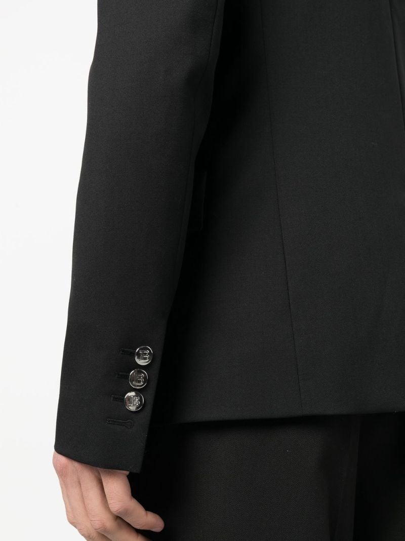 Black Single-breasted Blazer