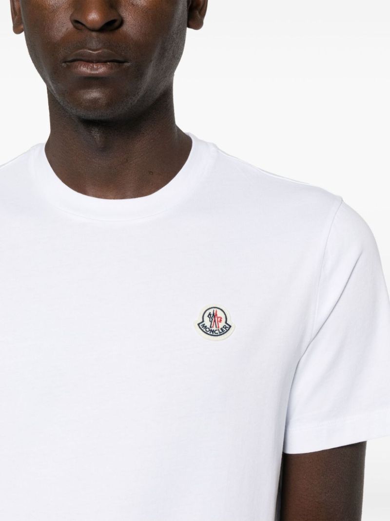 White Logo AppliquÃ_x0083_© T-shirt (pack of Three)