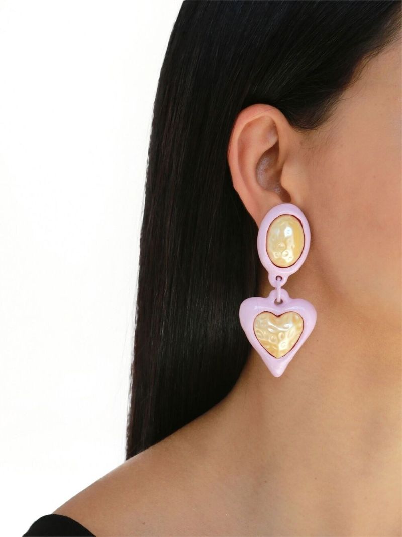Gold-tone Night Fever Drop Earrings