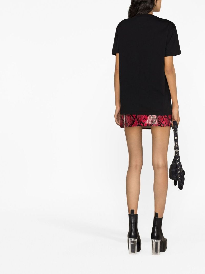Black Orb Print T-shirt