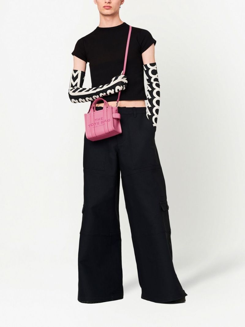 Pink the Leather Micro Tote Bag
