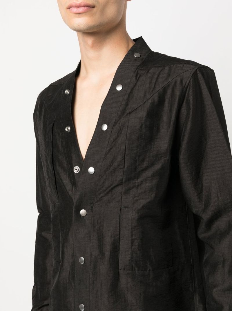 Black Larry Linen Shirt