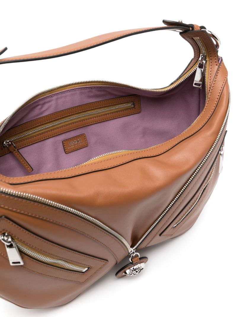 Brown Medusa Shoulder Bag