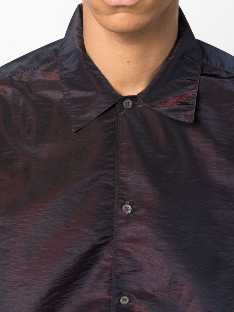 Brown Short Sleeve Shirt