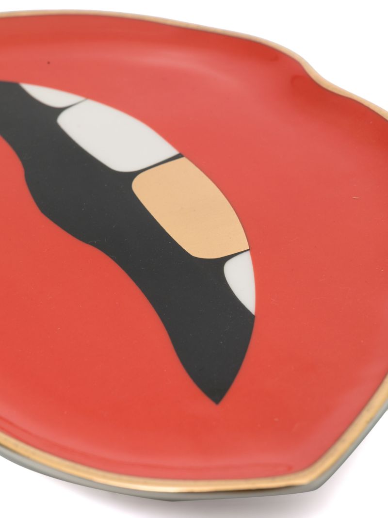Red Lips Porcelain Tray