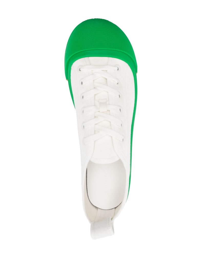 White Vulcan Low-top Sneakers
