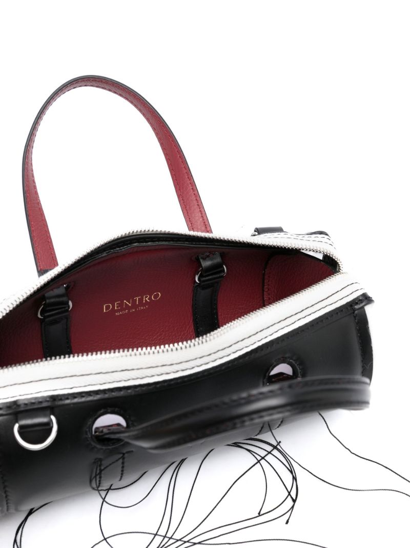 Black Anona Leather Barrel Bag