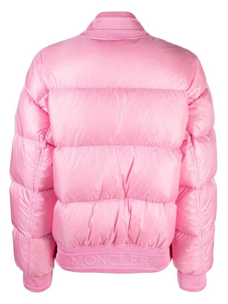 Pink Merlat Down Bomber Jacket