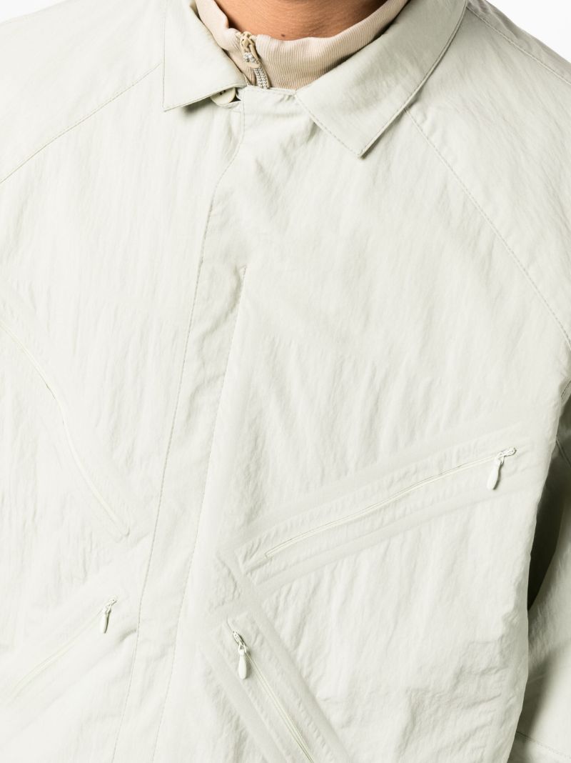 Neutral Camp Collar Shirt Jacket