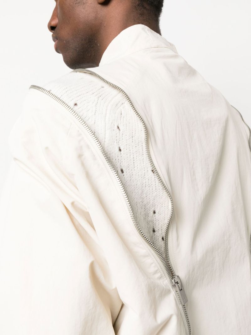 Neutral Haze Windbreaker Jacket