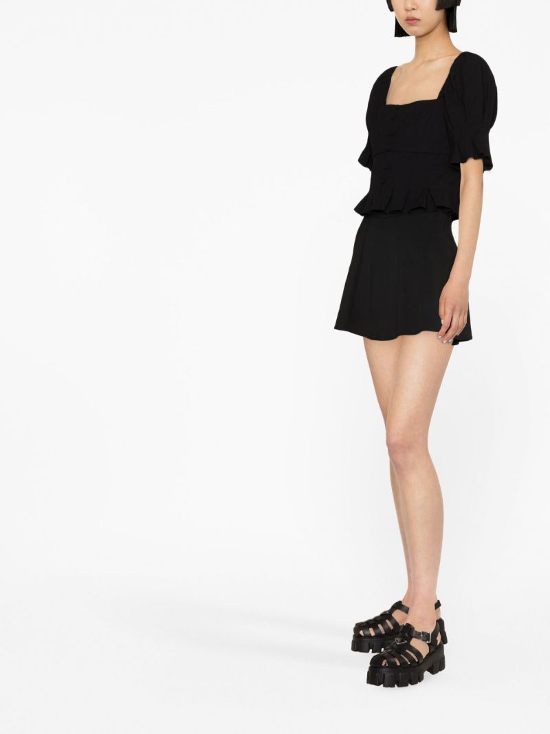 Black Talina Organic Cotton Top