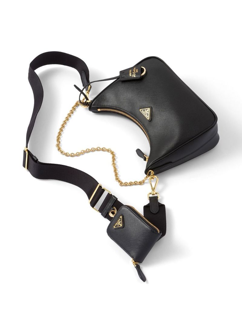 Black Re-edition 2005 Leather Shoulder Bag