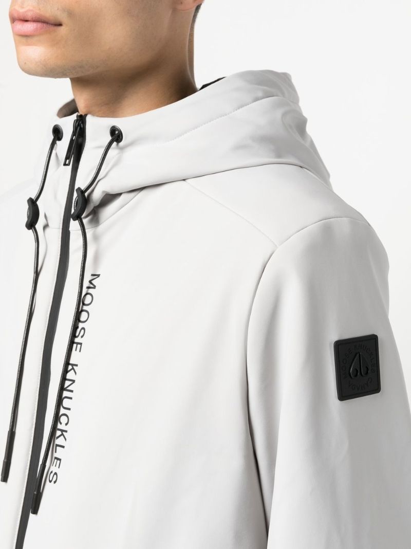 Grey Grayton 2 Hooded Windbreaker