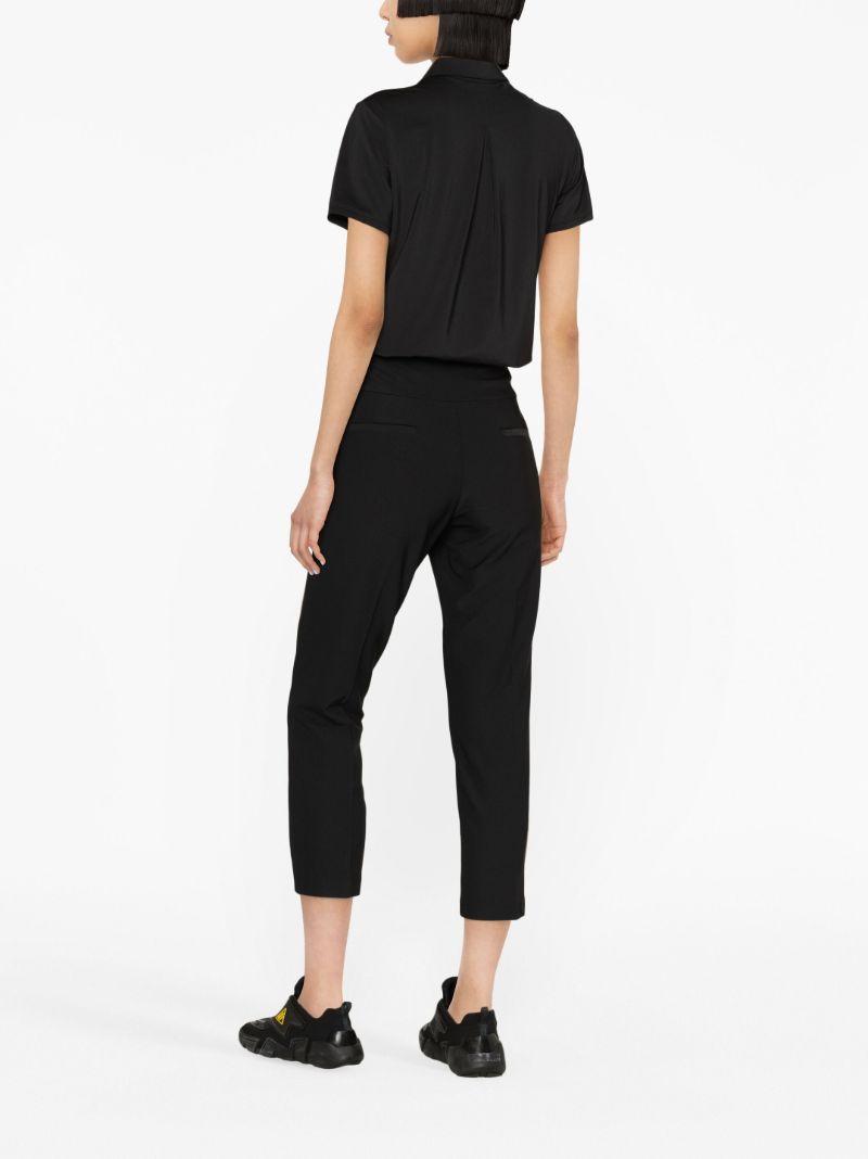 Black Cropped Trousers