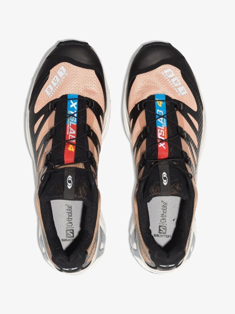Orange Xt-4 Low Top Sneakers