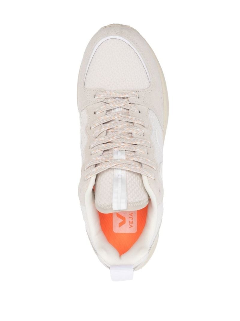 Neutral Venturi Hexamesh Chunky Sneakers