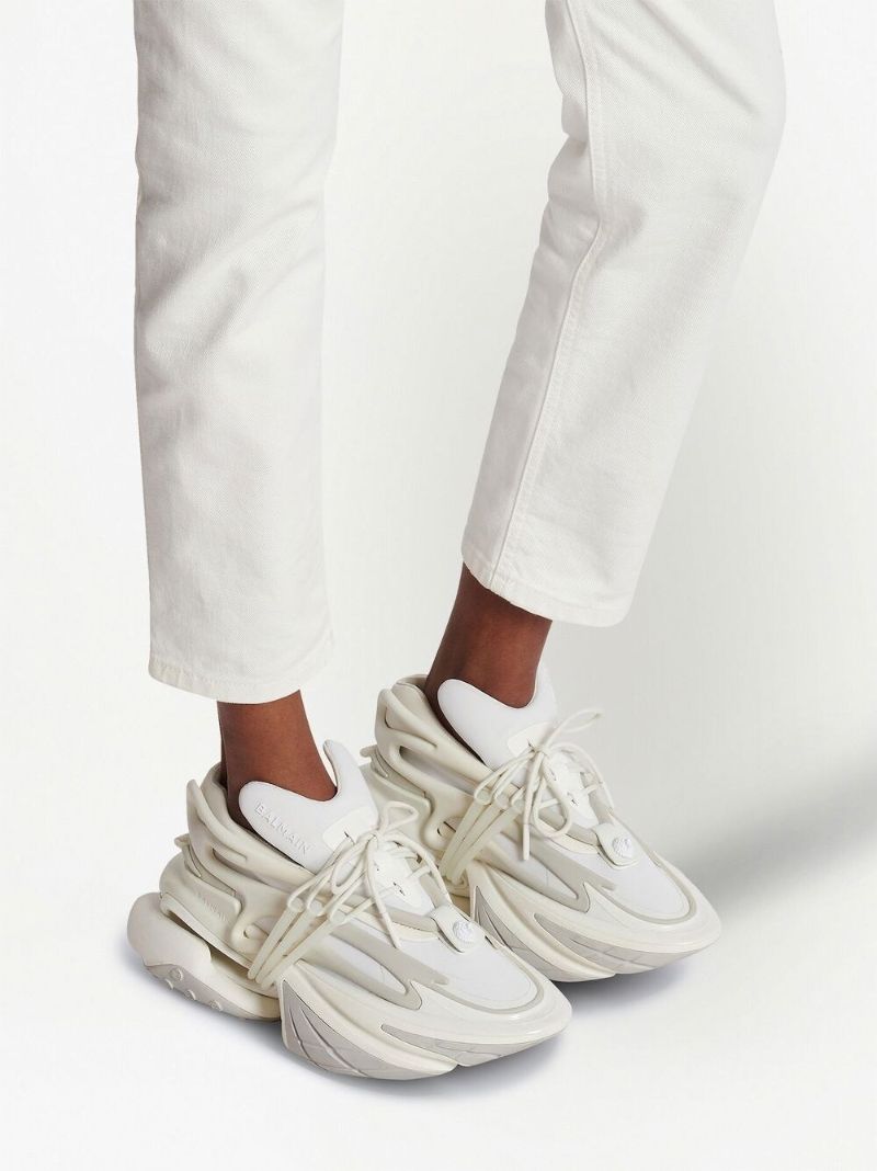 White Unicorn Chunky Sneakers