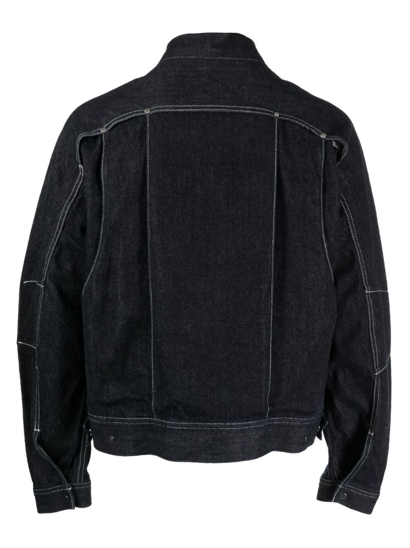 Blue Cotton Spiber Denim Jacket