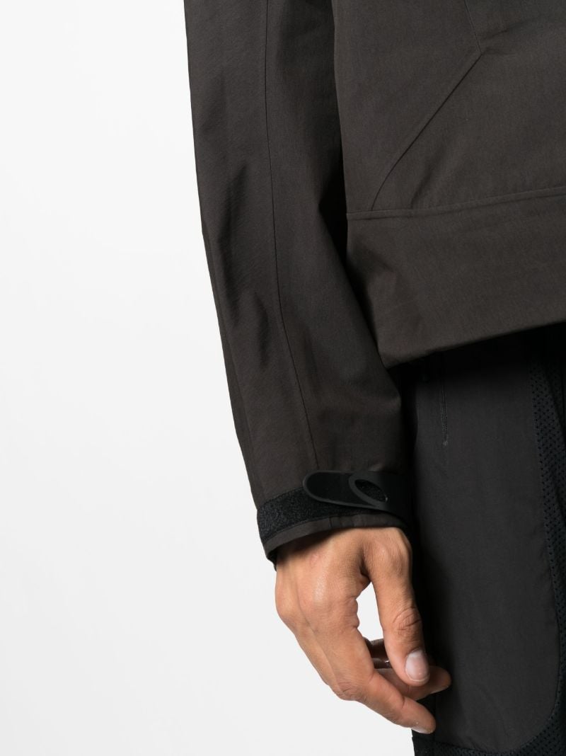 Brown Torrent Hooded Jacket
