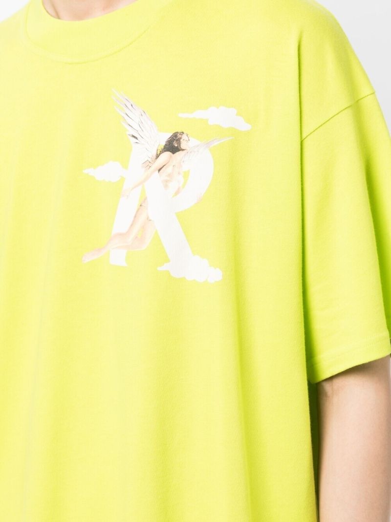 Green Graphic Print T-shirt