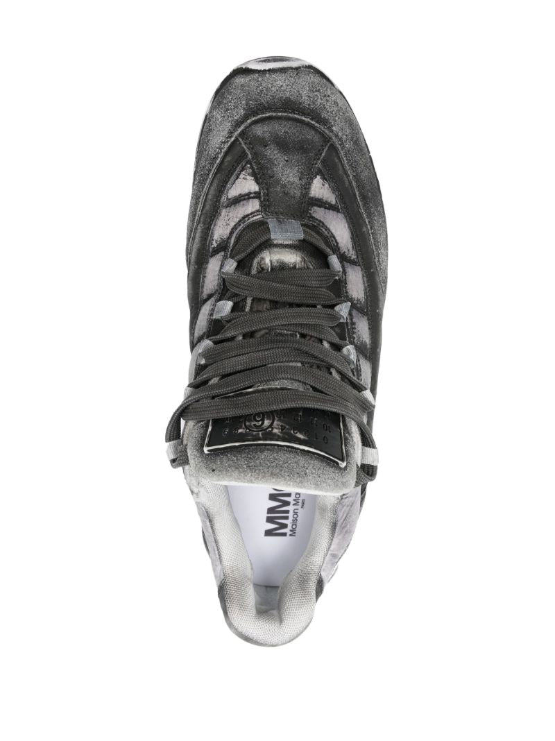 Grey Castlerock Distressed Sneakers