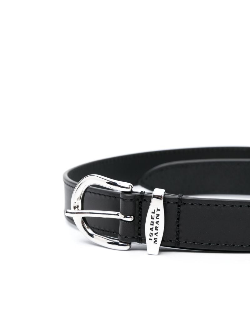 Black Zadd Leather Belt