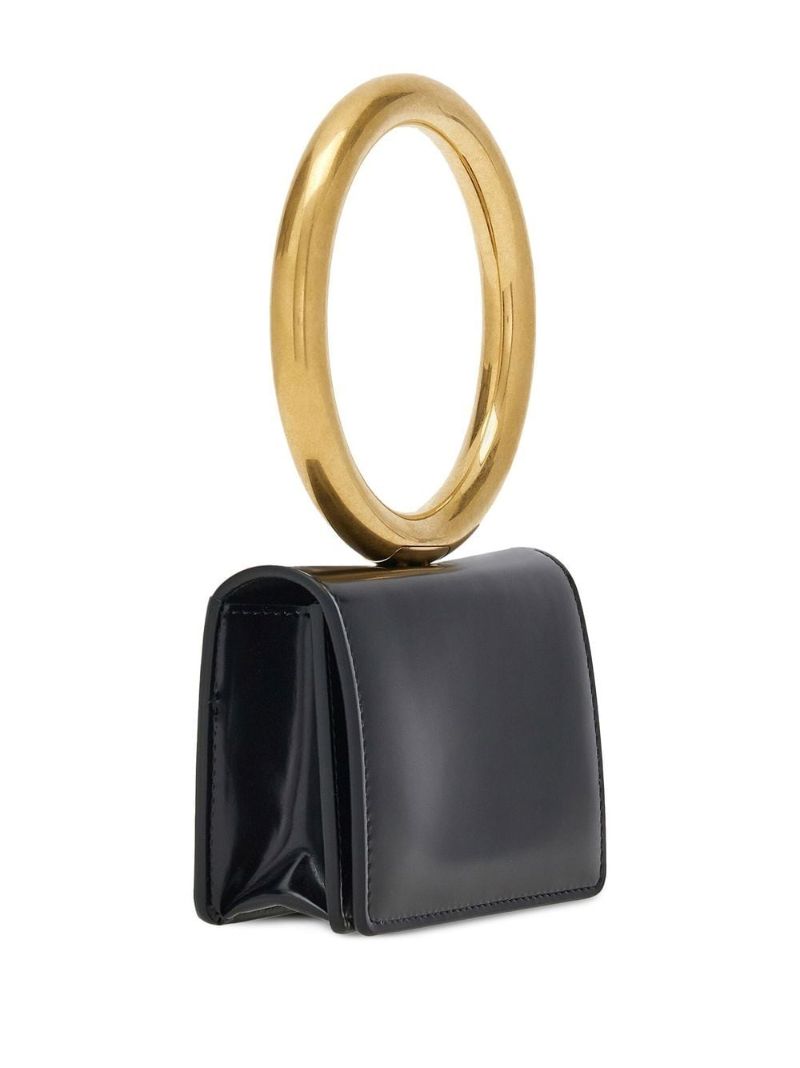 Black Bangle Leather Card Holder