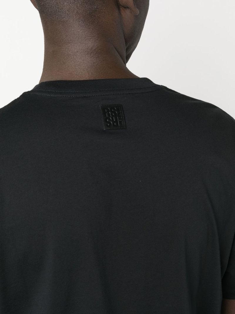 Black Graffiti Logo Short Sleeve T-shirt