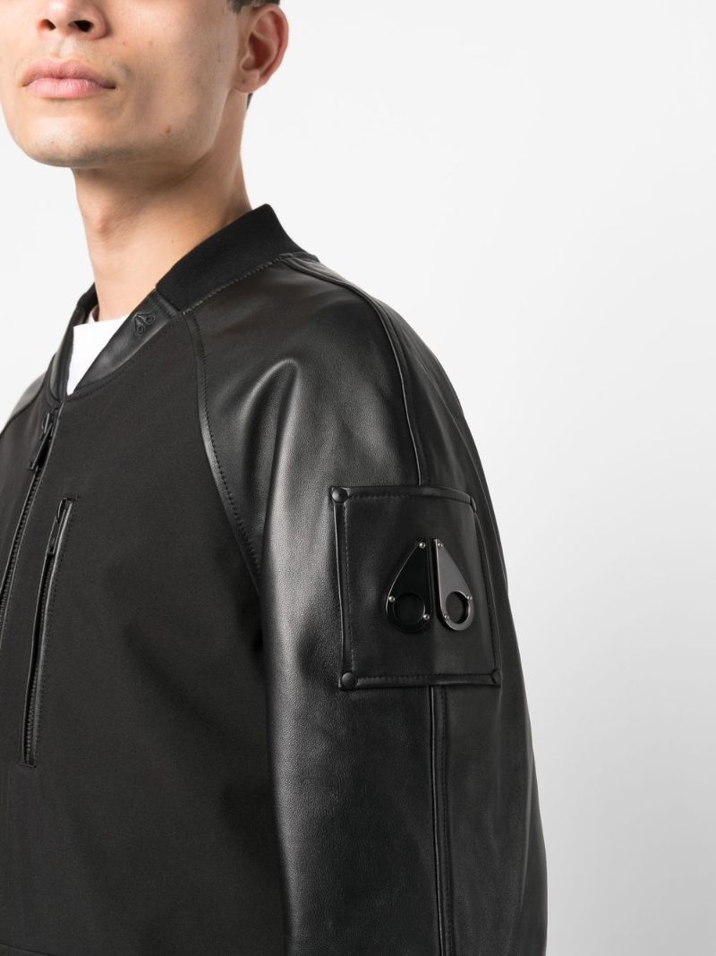 Black Rouge Park Bomber Jacket