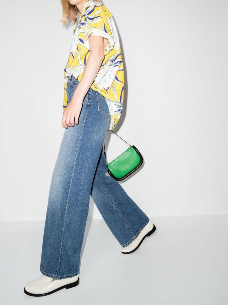 Blue Magny Wide-leg Jeans