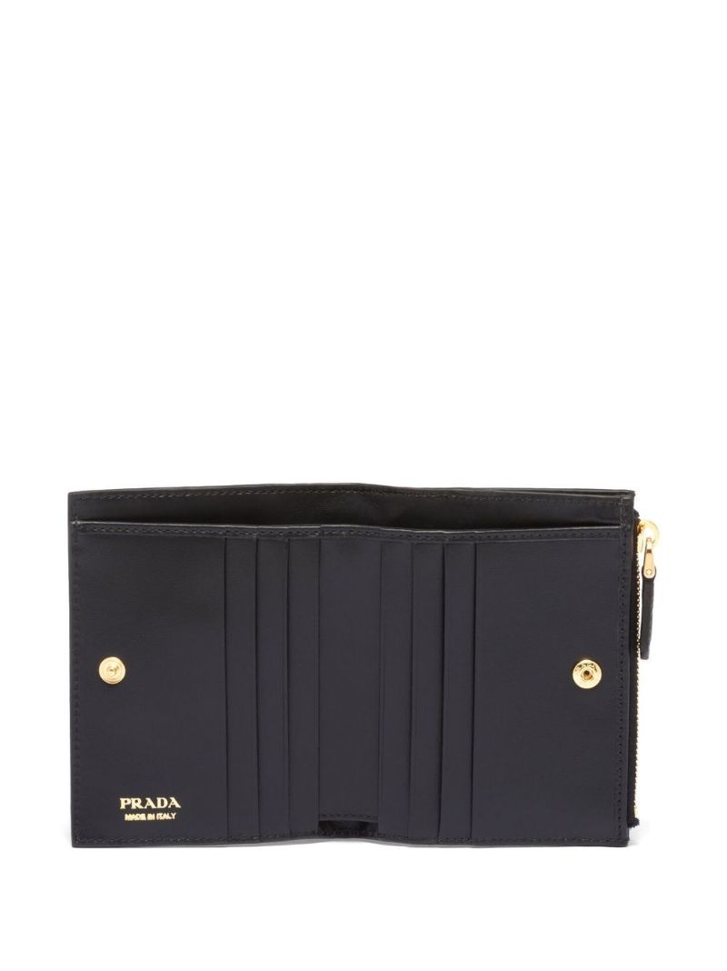 Black Triangle Logo Purse