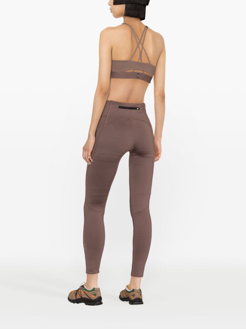Brown Movement Sports Bra