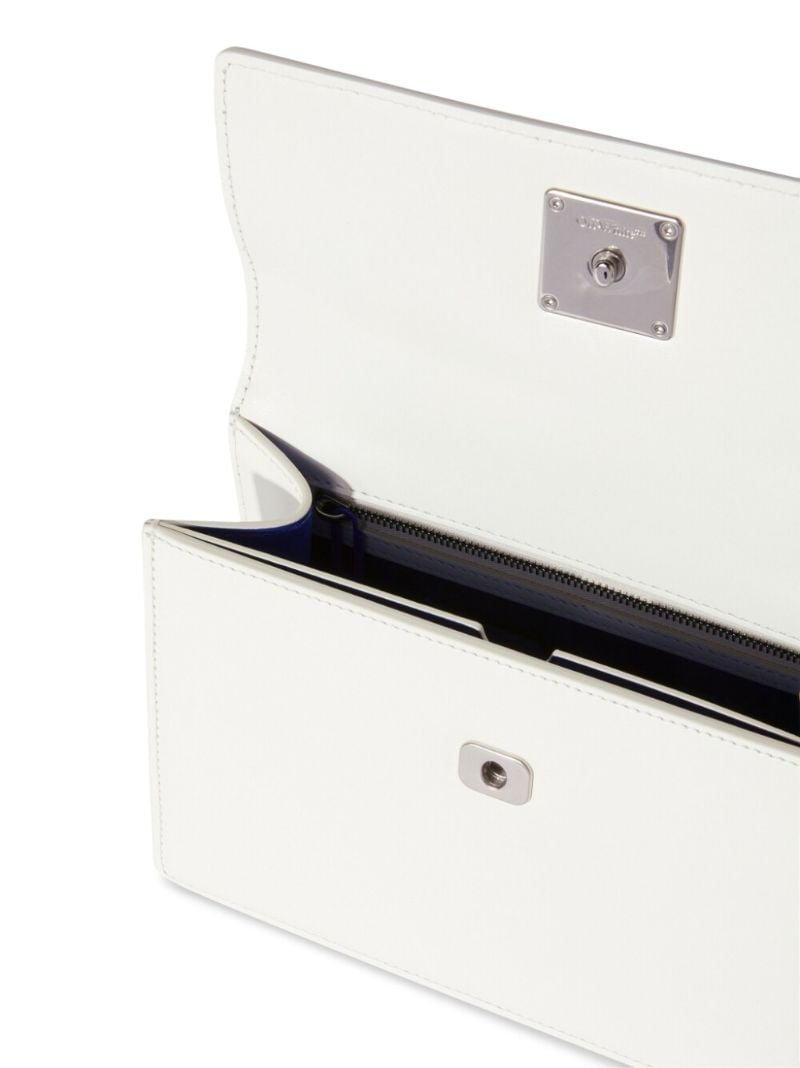 White and Blue Jitney 1.4 Handbag