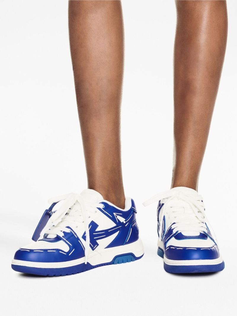 White Out of Office Sartorial Leather Sneakers