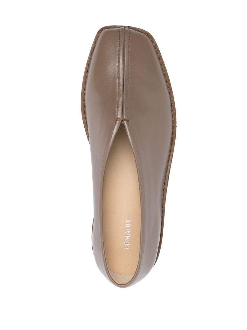 Brown Leather Slippers