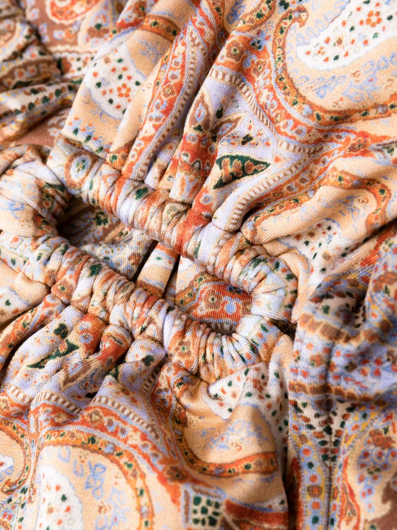 Neutral Devi Paisley Print Swimsuit
