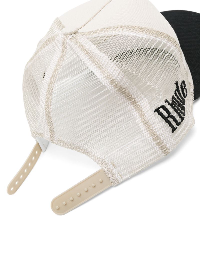 Neutral Triple R Canvas Trucker Cap