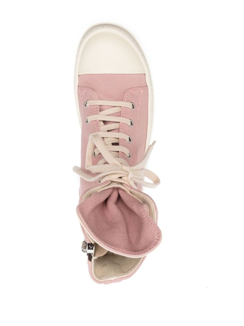 Pink Edfu High Top Sneakers