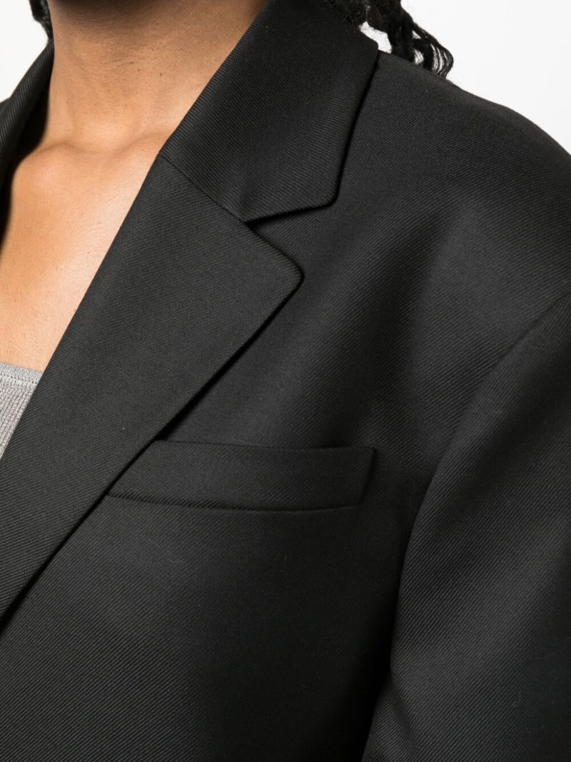 Black Single-breasted Blazer