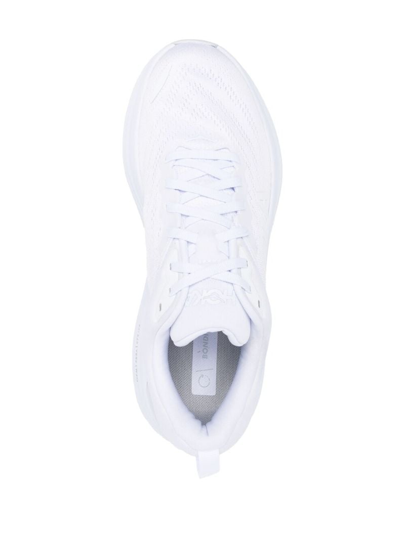 White Bondi 8 Running Sneakers